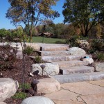Stone stairway