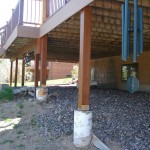 Elevated deck