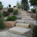 rock, slabs, steps, pathway, walk way