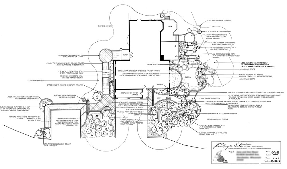 Design plan drafted by Susan Murphy-Jones
